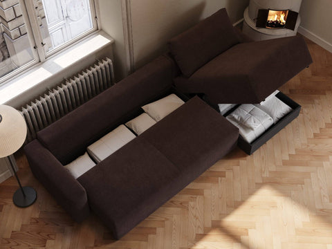 Maru | 145x342 cm | Chocco fløjl | 600