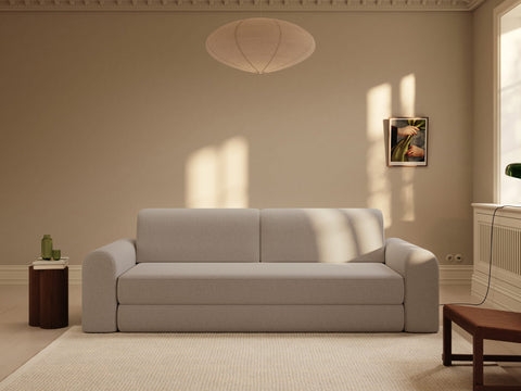 Astra | 200x200 cm | Bouclé beige | 539 - Nordic Dream