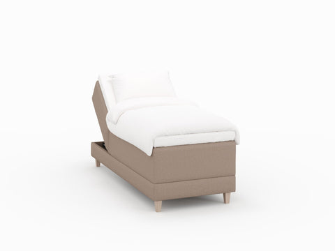Aura Fjord 80x200 Brun Nordic Dream tilbyr senger med skandinavisk design og materialer av høy kvalitet. Opplev perfekt komfort for en god natts søvn. Bestill din i dag!