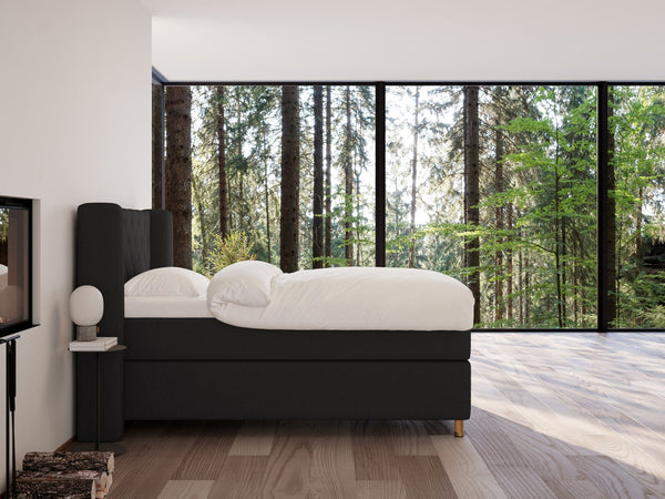 Eira Fjord 140x200 Antrasitt Nordic Dream tilbyr senger med skandinavisk design og materialer av høy kvalitet. Opplev perfekt komfort for en god natts søvn. Bestill din i dag!