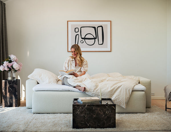 Mara | 140x200 cm | Bouclé off - white | 531 - Nordic Dream 🇳🇴