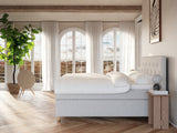 Nora Fjord | 180x210 | Bouclé cream - Nordic Dream 🇳🇴