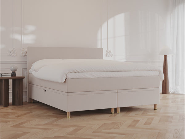 Alva Nordlys 220x220 Antrasitt Nordic Dream tilbyr senger med skandinavisk design og materialer av høy kvalitet. Opplev perfekt komfort for en god natts søvn. Bestill din i dag!