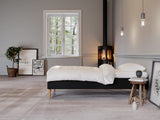 Saga Nordlys | 90x200 | Sort - Nordic Dream 🇳🇴