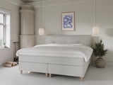 Snefrid Fjord | 200x200 | Bouclé cream - Nordic Dream 🇳🇴