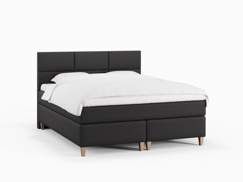 Snefrid Nordlys 180x210 Antrasitt Nordic Dream tilbyr senger med skandinavisk design og materialer av høy kvalitet. Opplev perfekt komfort for en god natts søvn. Bestill din i dag!
