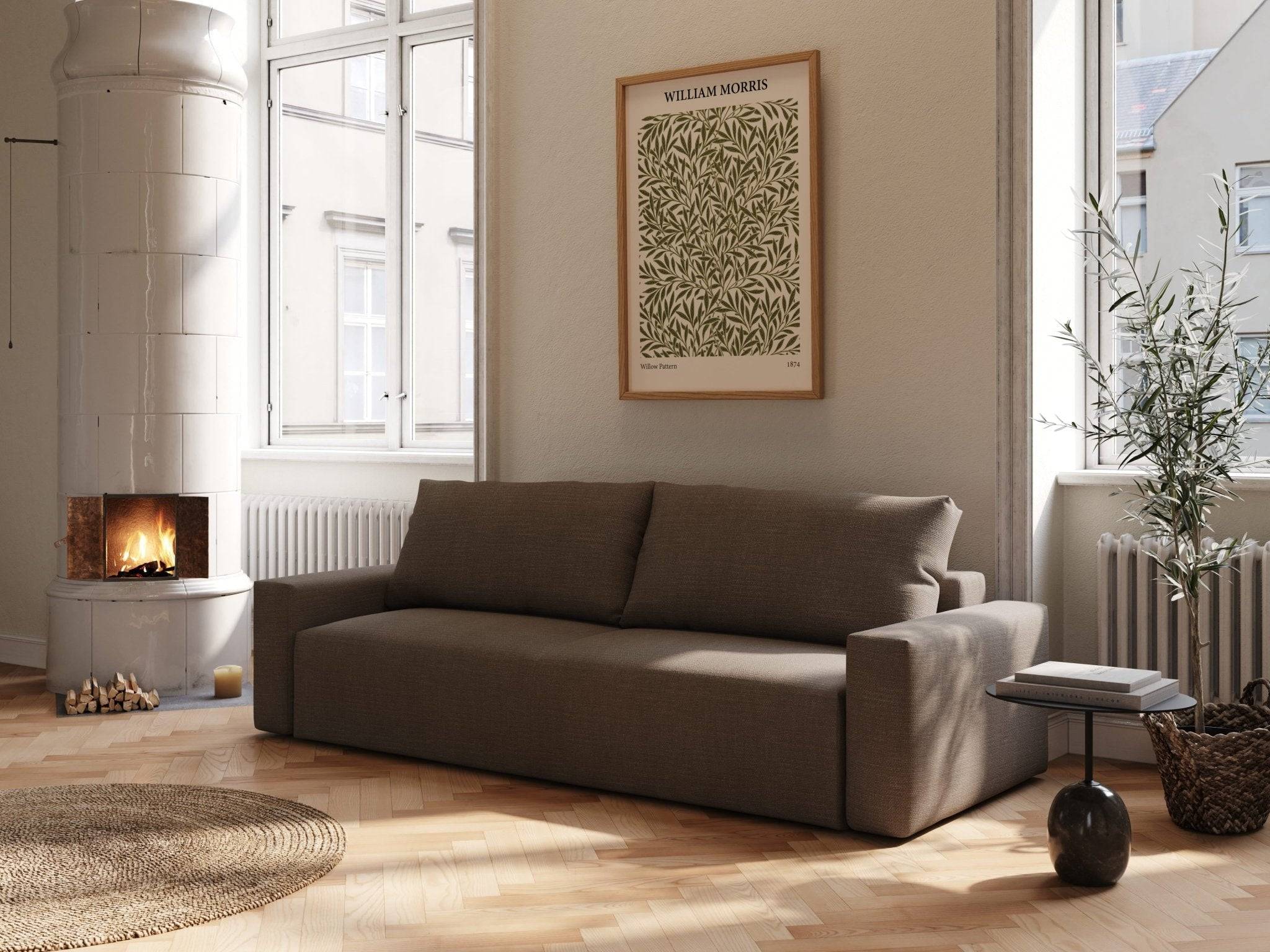 Mara | 145x200 cm | Forest brown | 411