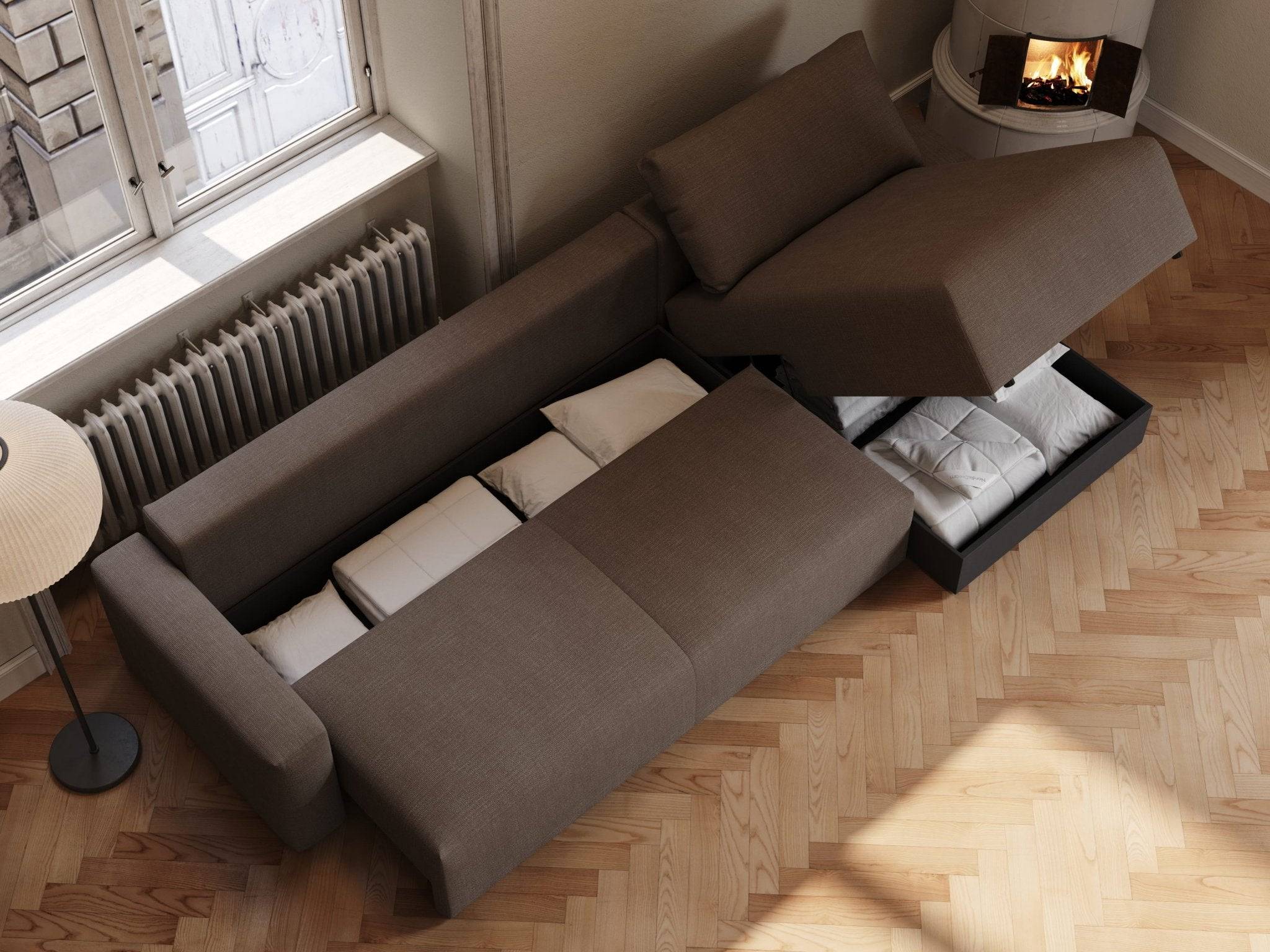 Maru | 145x342 cm | Forest brown | 411