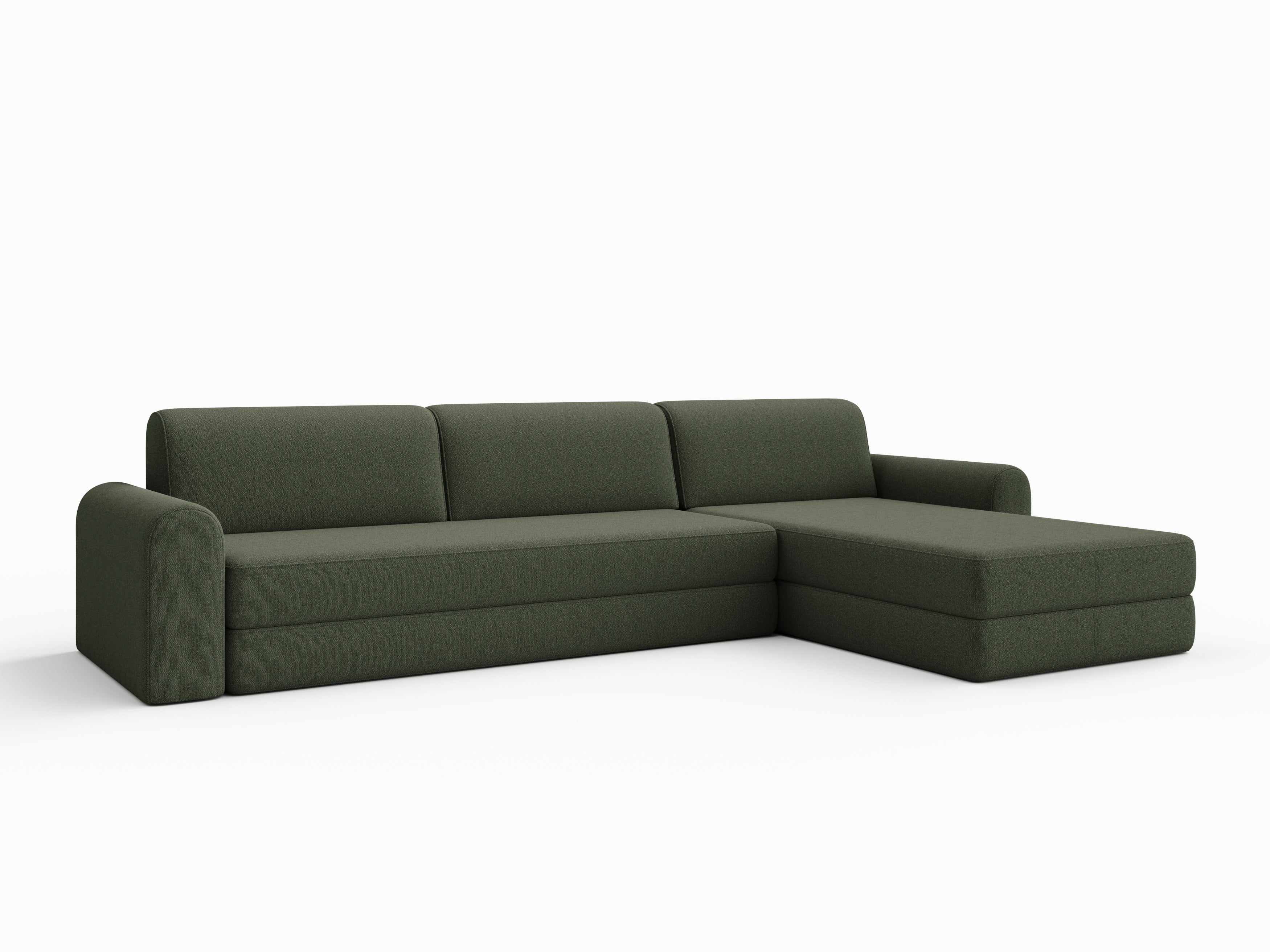 Astra | 200x200 cm | Bouclé grøn | 535