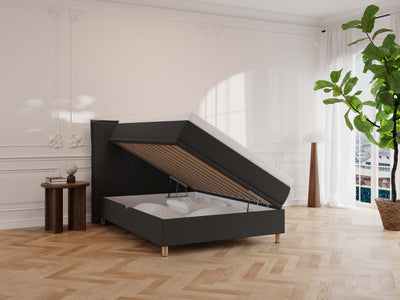 Alva Älv 120x200 Antrasitt Nordic Dream tilbyr senger med skandinavisk design og materialer av høy kvalitet. Opplev perfekt komfort for en god natts søvn. Bestill din i dag!