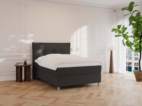 Alva Älv 120x200 Antrasitt Nordic Dream tilbyr senger med skandinavisk design og materialer av høy kvalitet. Opplev perfekt komfort for en god natts søvn. Bestill din i dag!