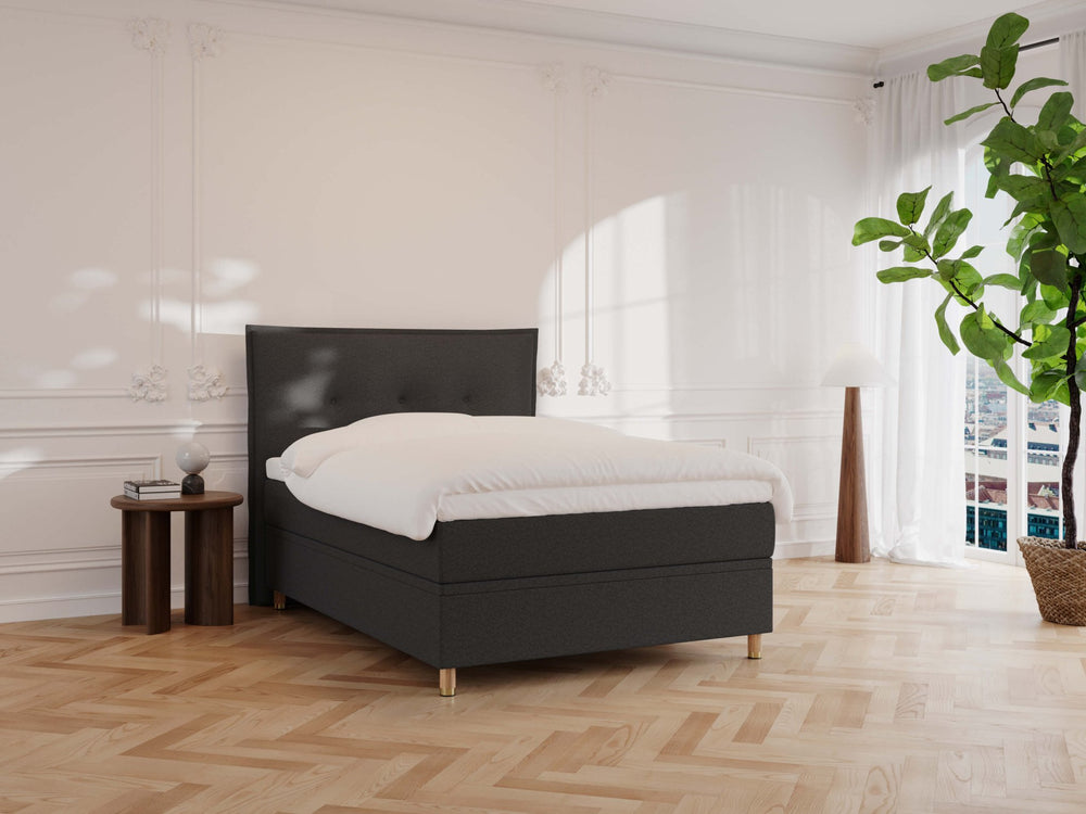 Alva Nordlys 120x200 Antrassit Nordic Dream tilbyr senger med skandinavisk design og materialer av høy kvalitet. Opplev perfekt komfort for en god natts søvn. Bestill din i dag!