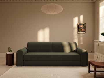 Astra | 200x200 cm | Bouclé grøn | 535 - Nordic Dream