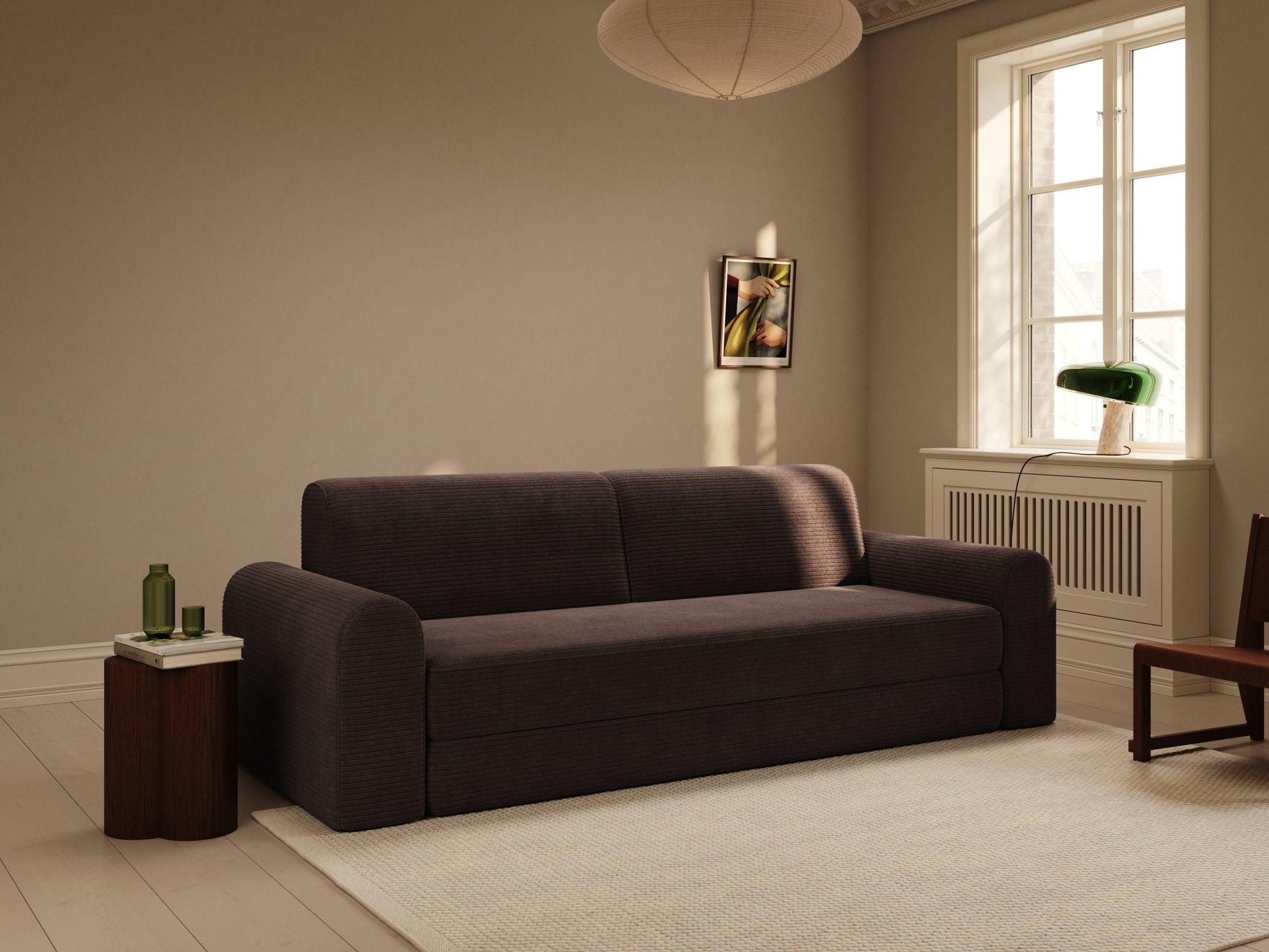 Astra | 200x200 cm | Chocco fløjl | 600 - Nordic Dream