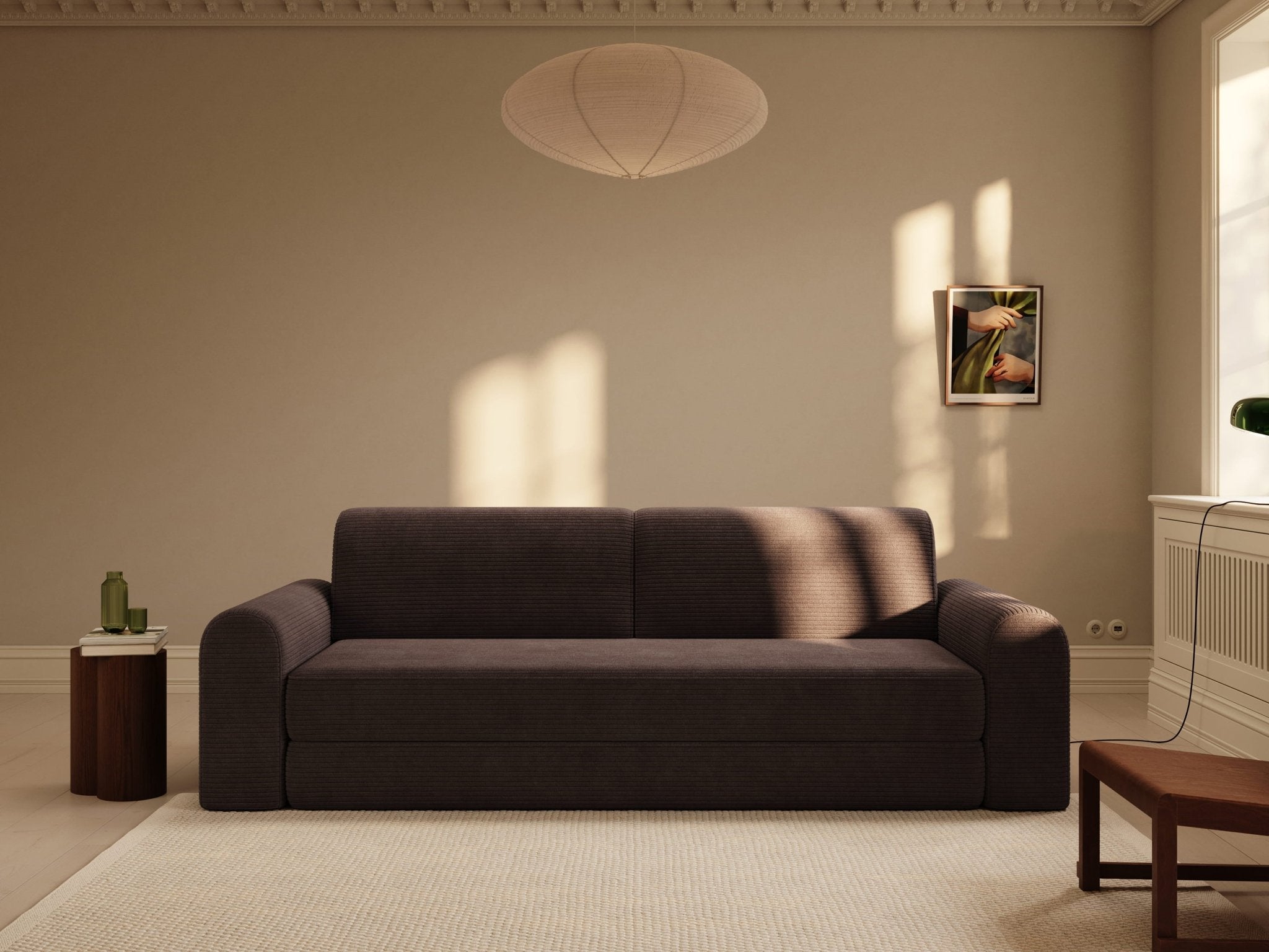 Astra | 200x200 cm | Chocco fløjl | 600 - Nordic Dream