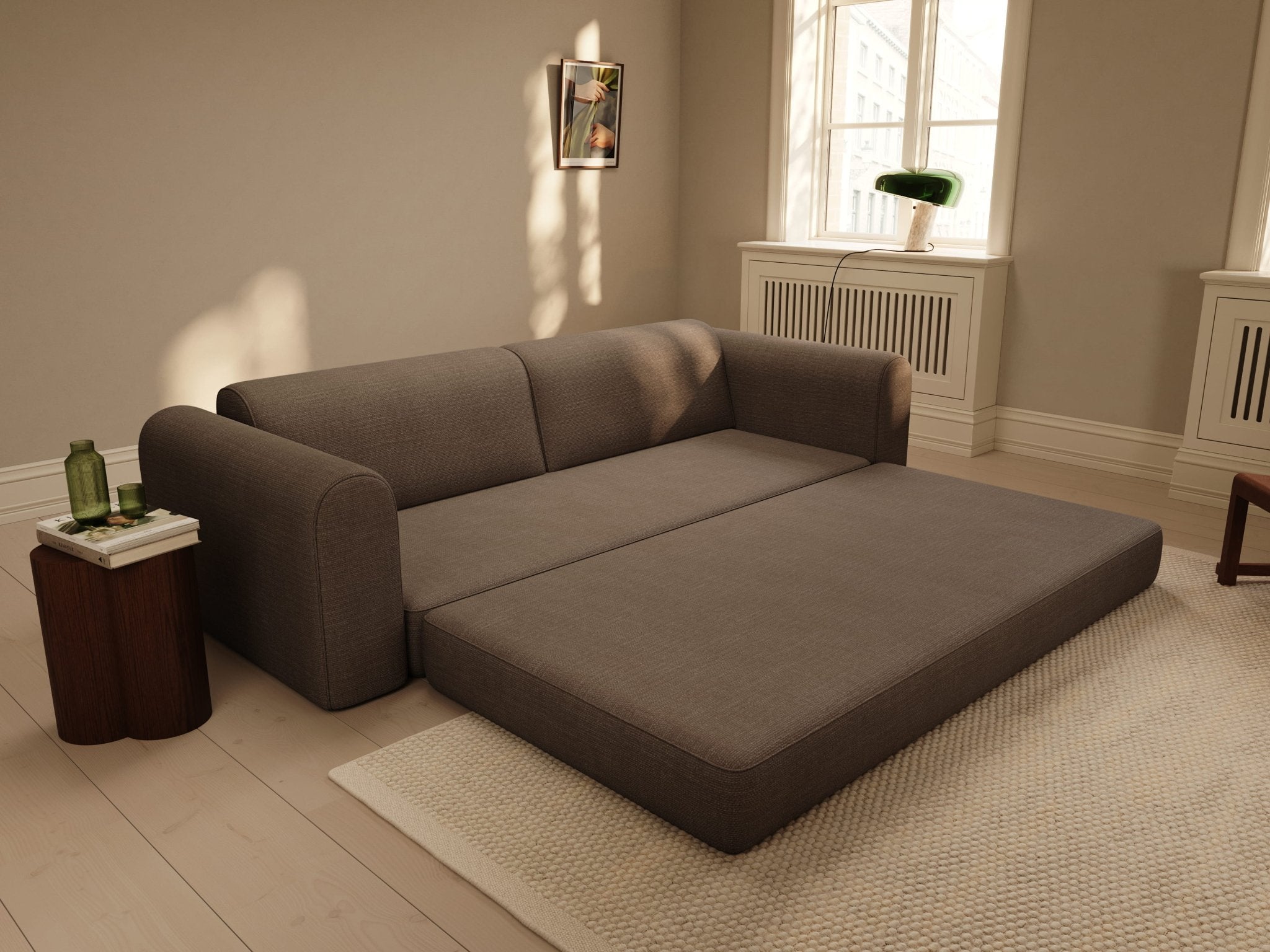 Astra | 200x200 cm | Forest brown | 411 - Nordic Dream