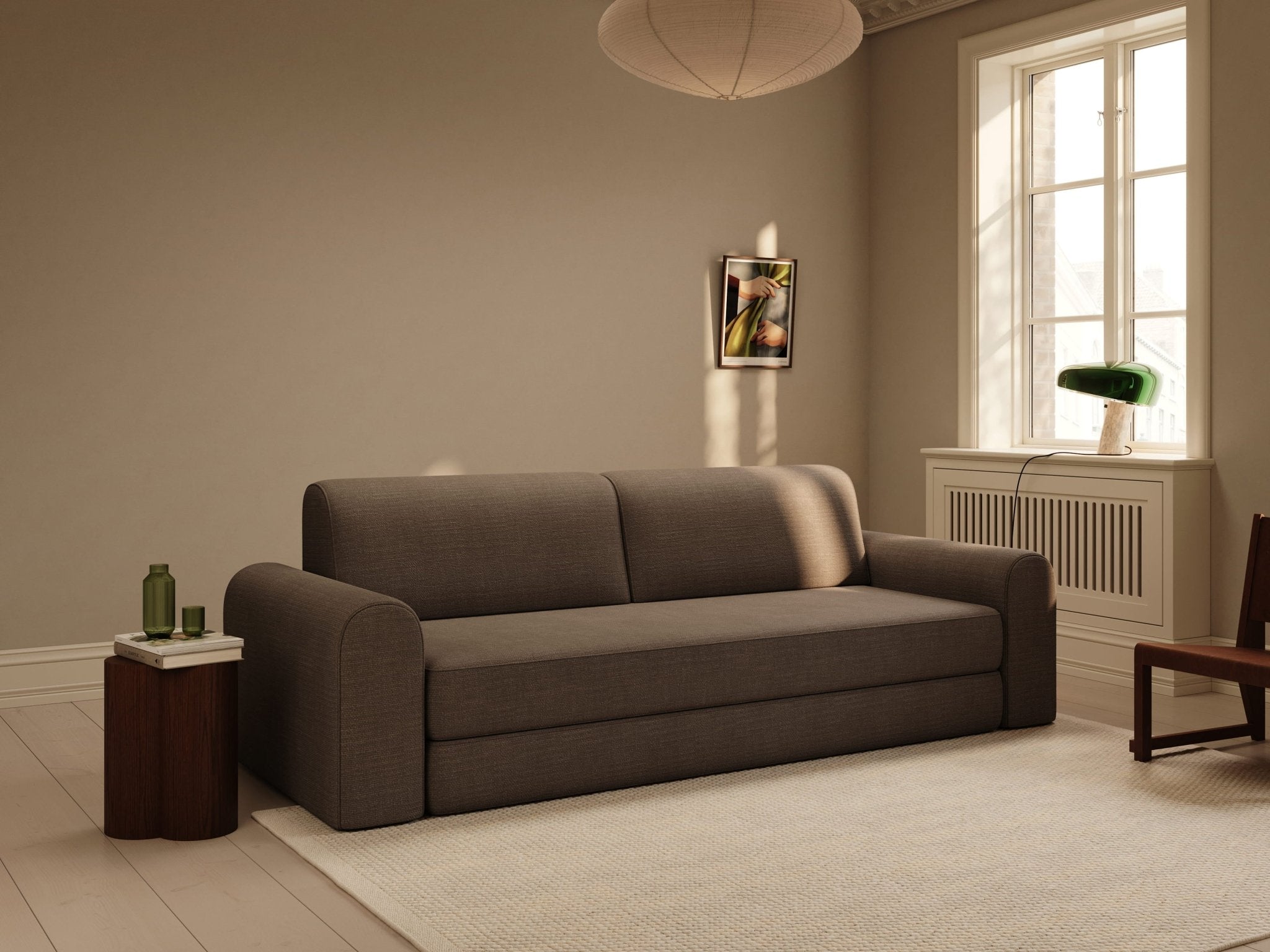 Astra | 200x200 cm | Forest brown | 411 - Nordic Dream