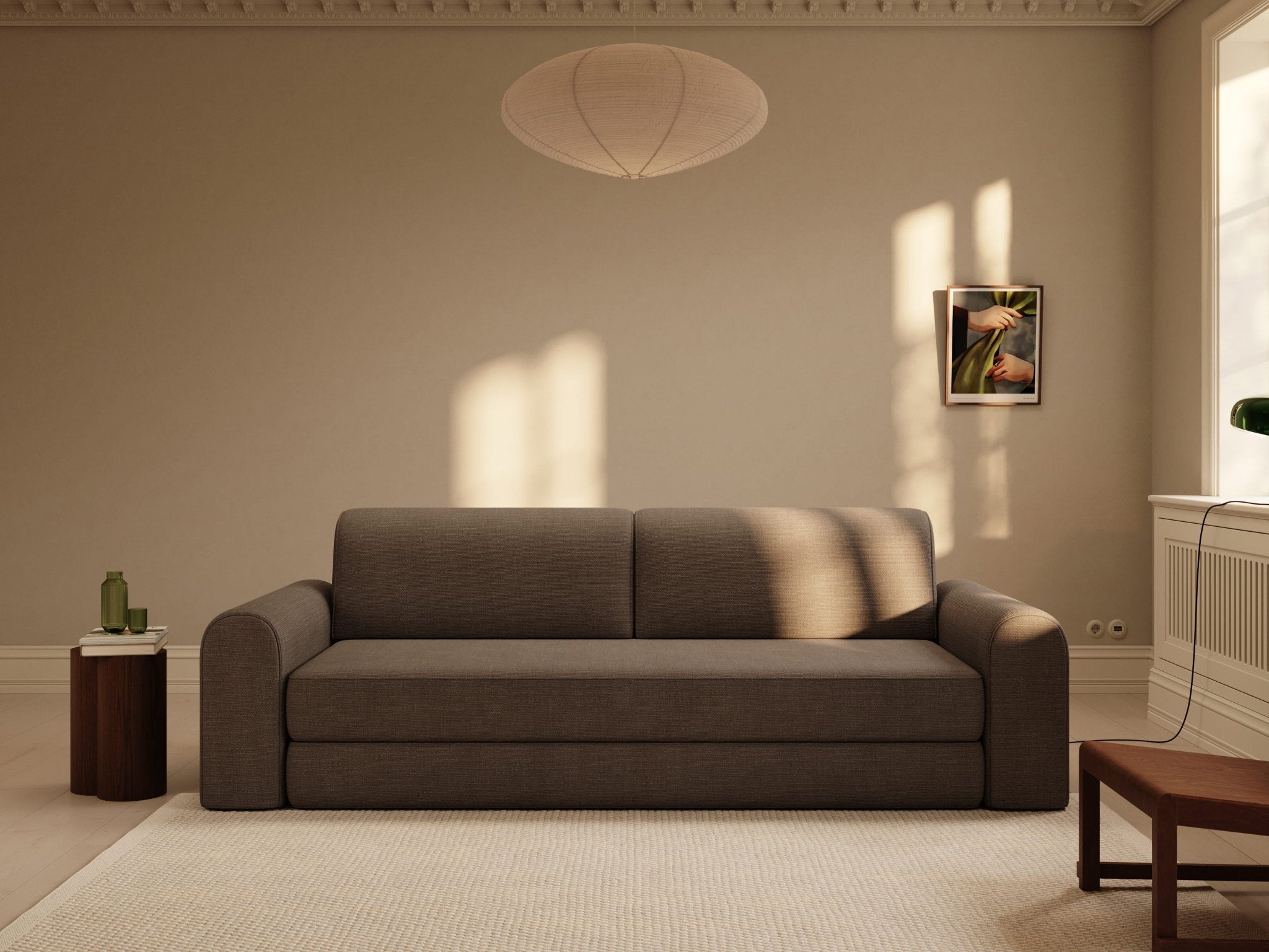 Astra | 200x200 cm | Forest brown | 411 - Nordic Dream