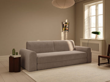 Astra | 200x200 cm | Latte fløjl | 596 - Nordic Dream