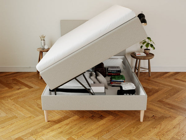 Astrid Fjäll 140x200 Sand Nordic Dream tilbyr senger med skandinavisk design og materialer av høy kvalitet. Opplev perfekt komfort for en god natts søvn. Bestill din i dag!