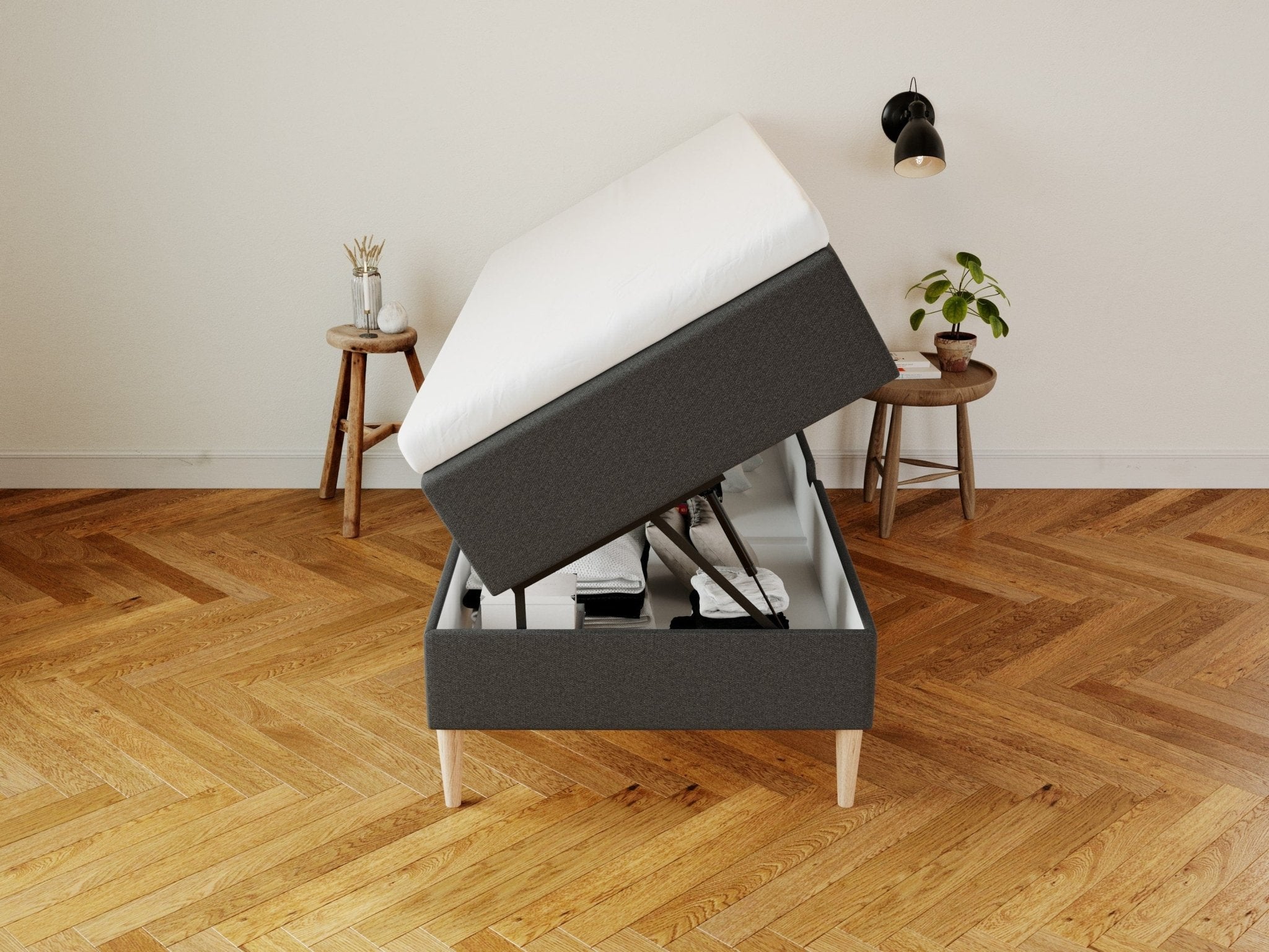 Astrid Fjäll | 90x210 | Antrasitt - Nordic Dream 🇳🇴