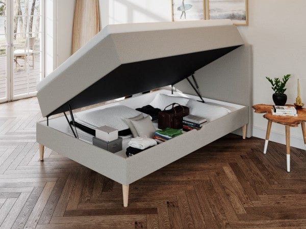 Astrid Fjord 140x200 Sand Nordic Dream tilbyr senger med skandinavisk design og materialer av høy kvalitet. Opplev perfekt komfort for en god natts søvn. Bestill din i dag!