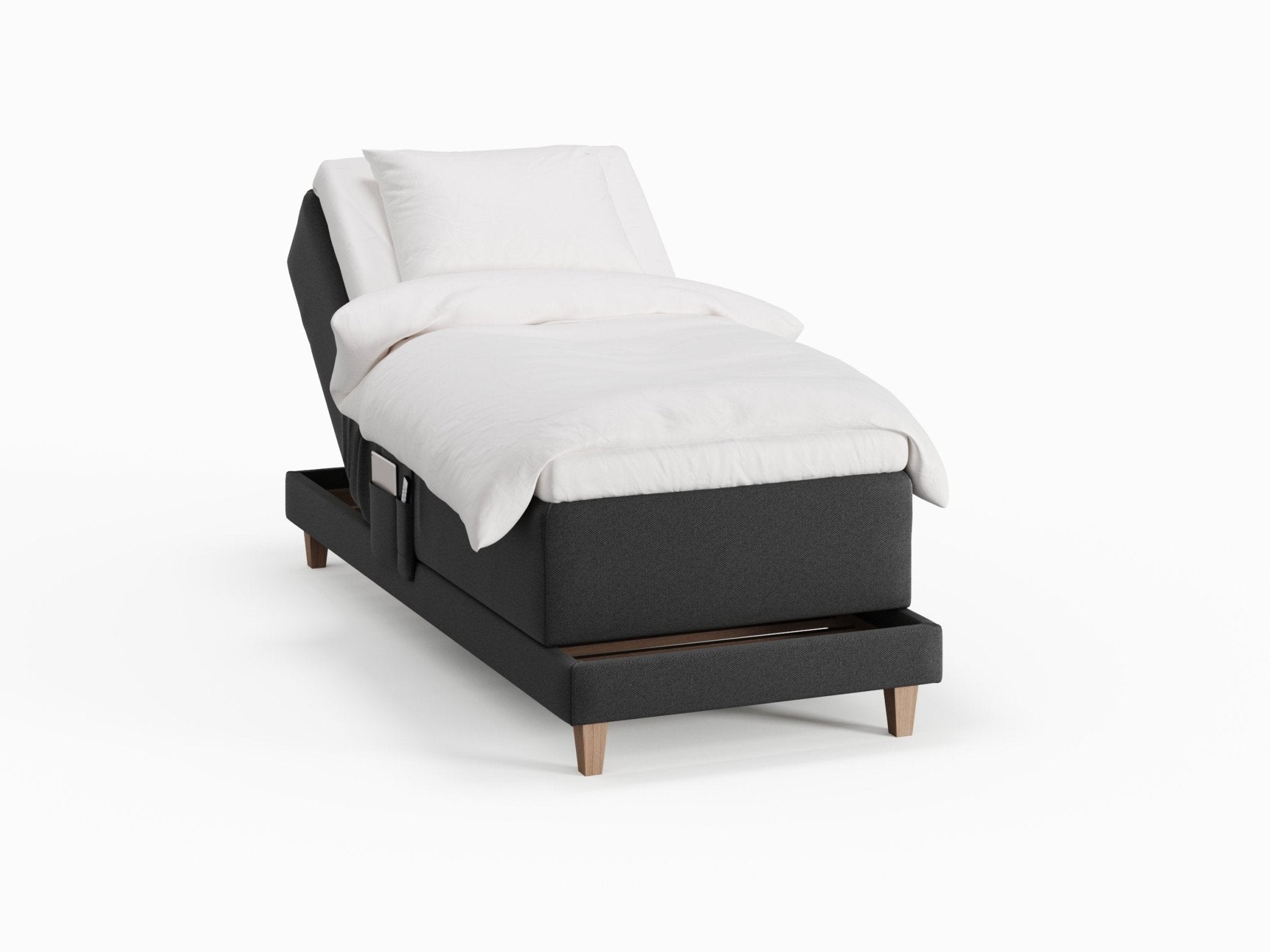 Aura Nordlys 90x200 Antrasitt Nordic Dream tilbyr senger med skandinavisk design og materialer av høy kvalitet. Opplev perfekt komfort for en god natts søvn. Bestill din i dag!