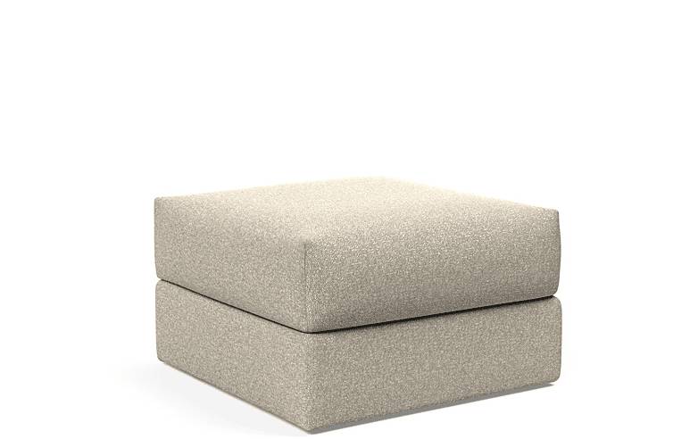 Puf | 75x75 | Latte fløjl | 596