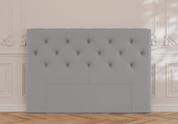 Earth gavl | 210 cm | Lysegrå - Nordic Dream 🇳🇴