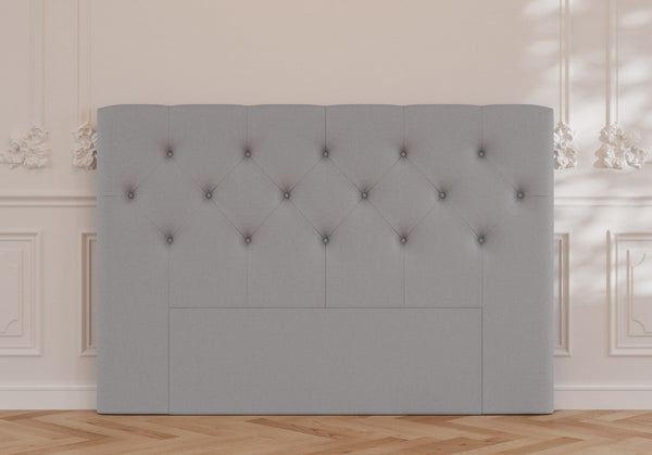 Earth gavl | 210 cm | Lysegrå - Nordic Dream 🇳🇴