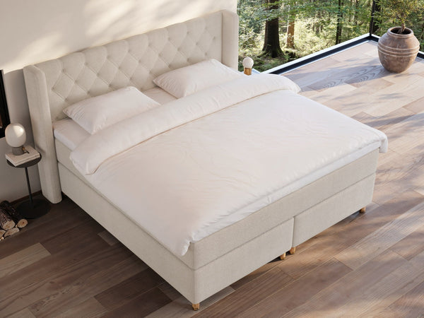 Eira Fjord | 200x200 | Bouclé cream - Nordic Dream 🇳🇴