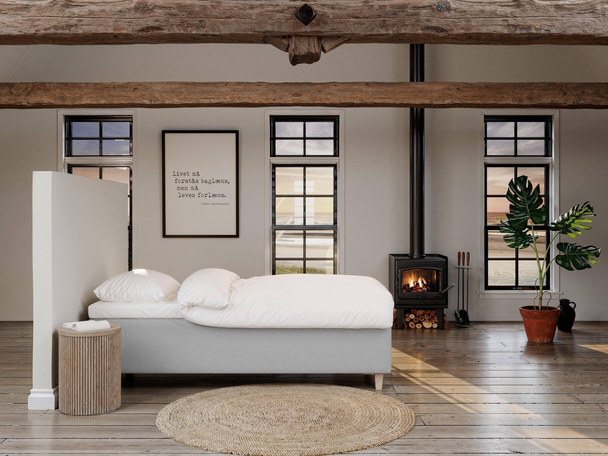 Freja Älv 90x200 Lysegrå Nordic Dream tilbyr senger med skandinavisk design og materialer av høy kvalitet. Opplev perfekt komfort for en god natts søvn. Bestill din i dag!