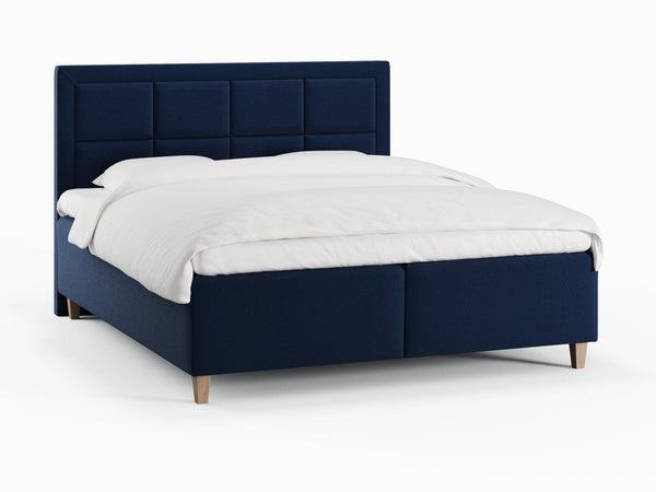 Freja Fjäll 180x200 Mørkeblå Nordic Dream tilbyr senger med skandinavisk design og materialer av høy kvalitet. Opplev perfekt komfort for en god natts søvn. Bestill din i dag!