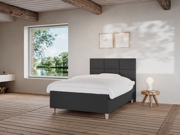 Freja Fjord 140x210 Antrasitt Nordic Dream tilbyr senger med skandinavisk design og materialer av høy kvalitet. Opplev perfekt komfort for en god natts søvn. Bestill din i dag!