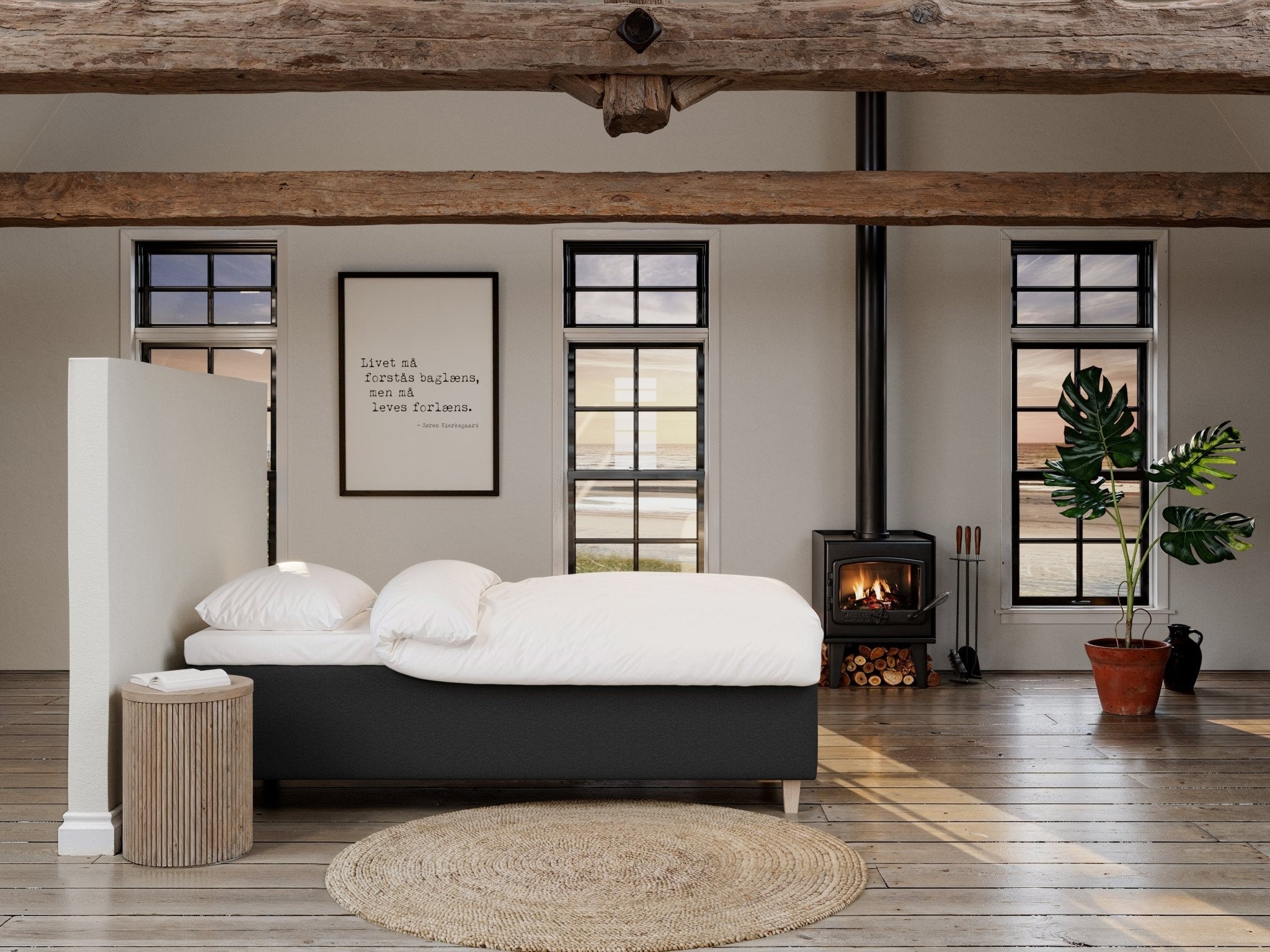 Freja Nordlys 80x200 Antrasitt Nordic Dream tilbyr senger med skandinavisk design og materialer av høy kvalitet. Opplev perfekt komfort for en god natts søvn. Bestill din i dag!