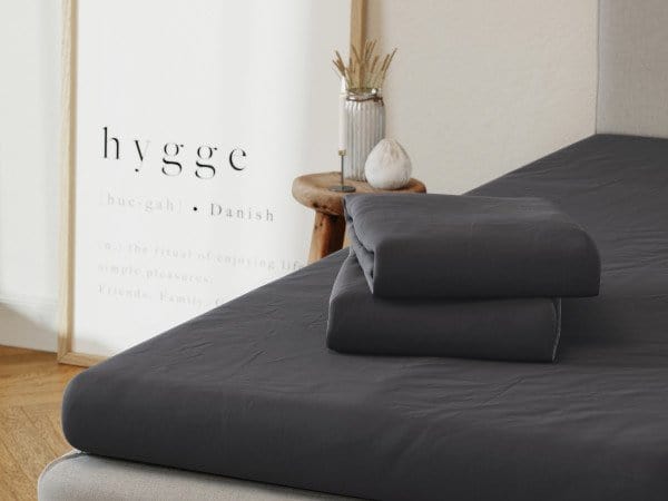 Kuvertlaken | 200x200 | Grå - Nordic Dream 🇳🇴