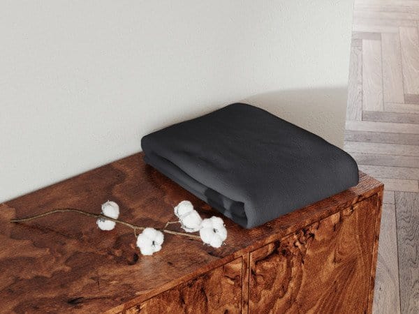 Kuvertlaken | U - split 160x200 | Grå - Nordic Dream 🇳🇴