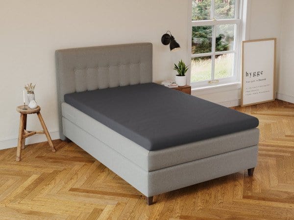 Kuvertlaken | U - split 180x210 | Grå - Nordic Dream 🇳🇴