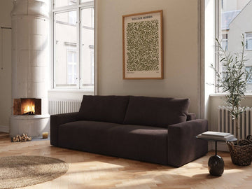Mara | 145x200 cm | Chocco fløjl | 600 - Nordic Dream