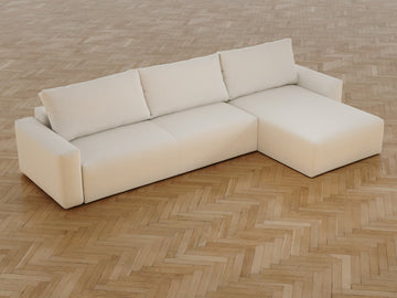 Maru | 140x342 cm | Bouclé off - white | 531 - Nordic Dream 🇳🇴