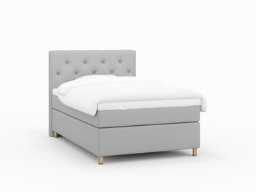 Nora Nordlys 140x200 Lysegrå Nordic Dream tilbyr senger med skandinavisk design og materialer av høy kvalitet. Opplev perfekt komfort for en god natts søvn. Bestill din i dag!