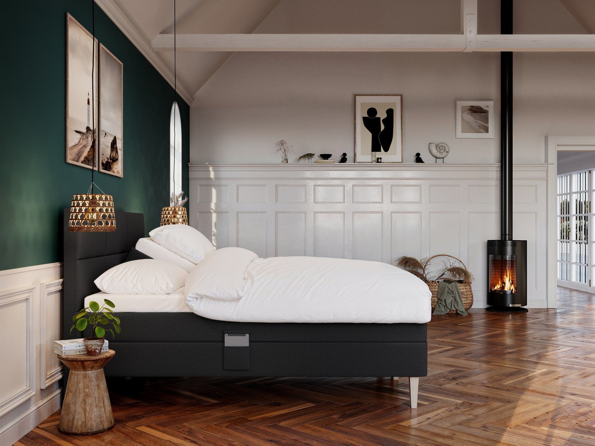 Ragna Fjäll 180x200 Antrasitt Nordic Dream tilbyr senger med skandinavisk design og materialer av høy kvalitet. Opplev perfekt komfort for en god natts søvn. Bestill din i dag!