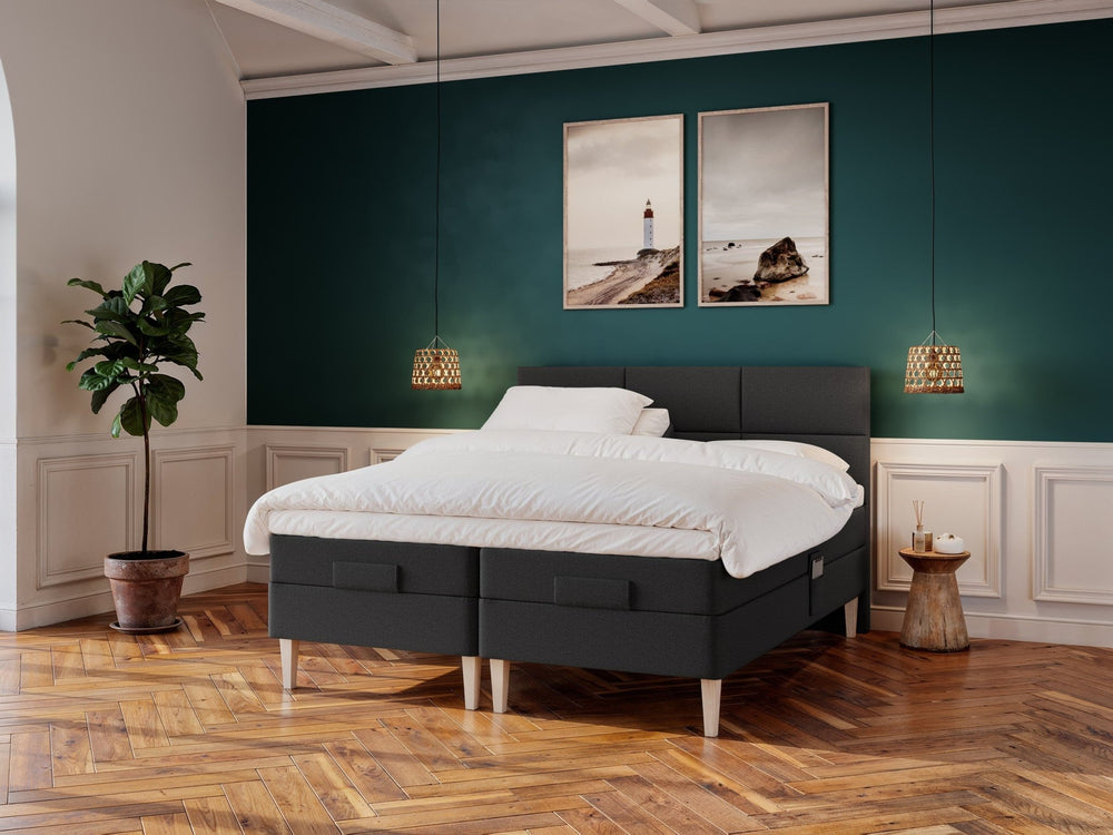 Ragna Fjäll 180x200 Antrasitt Nordic Dream tilbyr senger med skandinavisk design og materialer av høy kvalitet. Opplev perfekt komfort for en god natts søvn. Bestill din i dag!