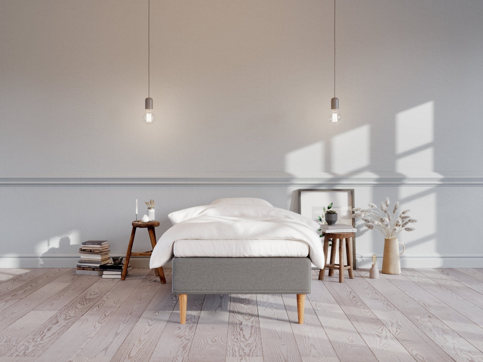 Saga Fjäll | 80x200 | Grå - Nordic Dream 🇳🇴