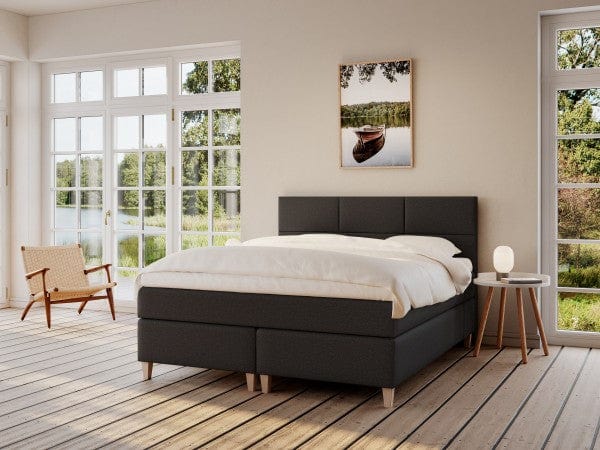 Snefrid Fjäll 150x200 Antrasitt Nordic Dream tilbyr senger med skandinavisk design og materialer av høy kvalitet. Opplev perfekt komfort for en god natts søvn. Bestill din i dag!