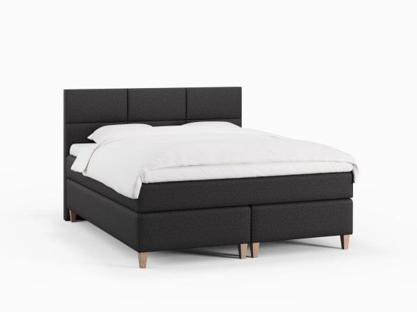 Snefrid Fjord 160x210 Antrasitt Nordic Dream tilbyr senger med skandinavisk design og materialer av høy kvalitet. Opplev perfekt komfort for en god natts søvn. Bestill din i dag!