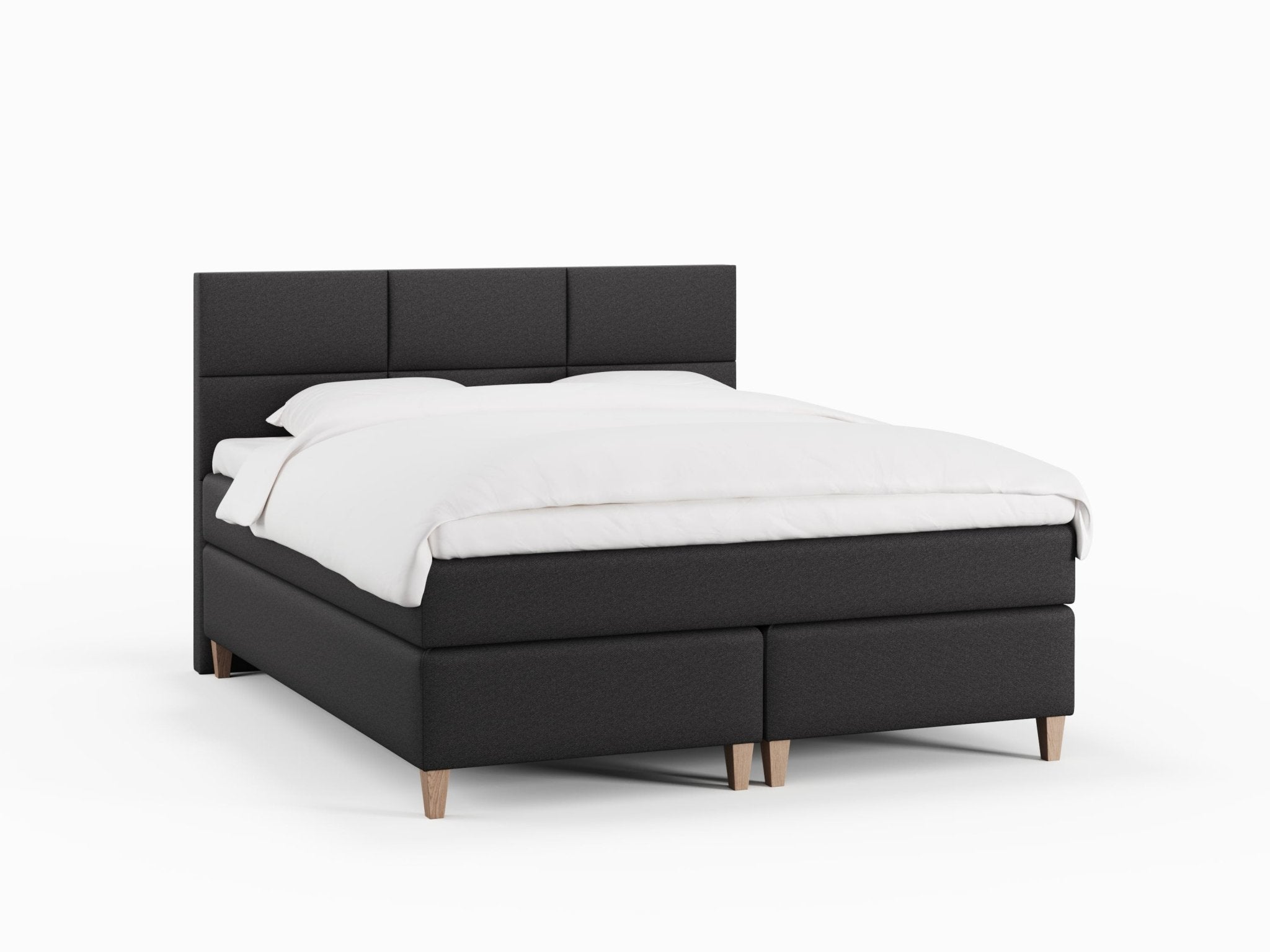 Snefrid Nordlys 160x210 Antrasitt Nordic Dream tilbyr senger med skandinavisk design og materialer av høy kvalitet. Opplev perfekt komfort for en god natts søvn. Bestill din i dag!