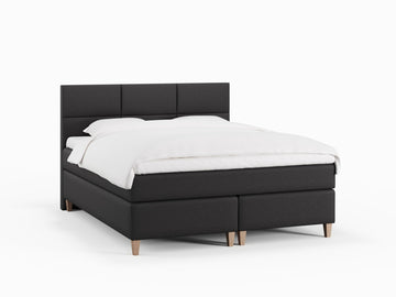 Snefrid Nordlys 160x210 Antrasitt Nordic Dream tilbyr senger med skandinavisk design og materialer av høy kvalitet. Opplev perfekt komfort for en god natts søvn. Bestill din i dag!
