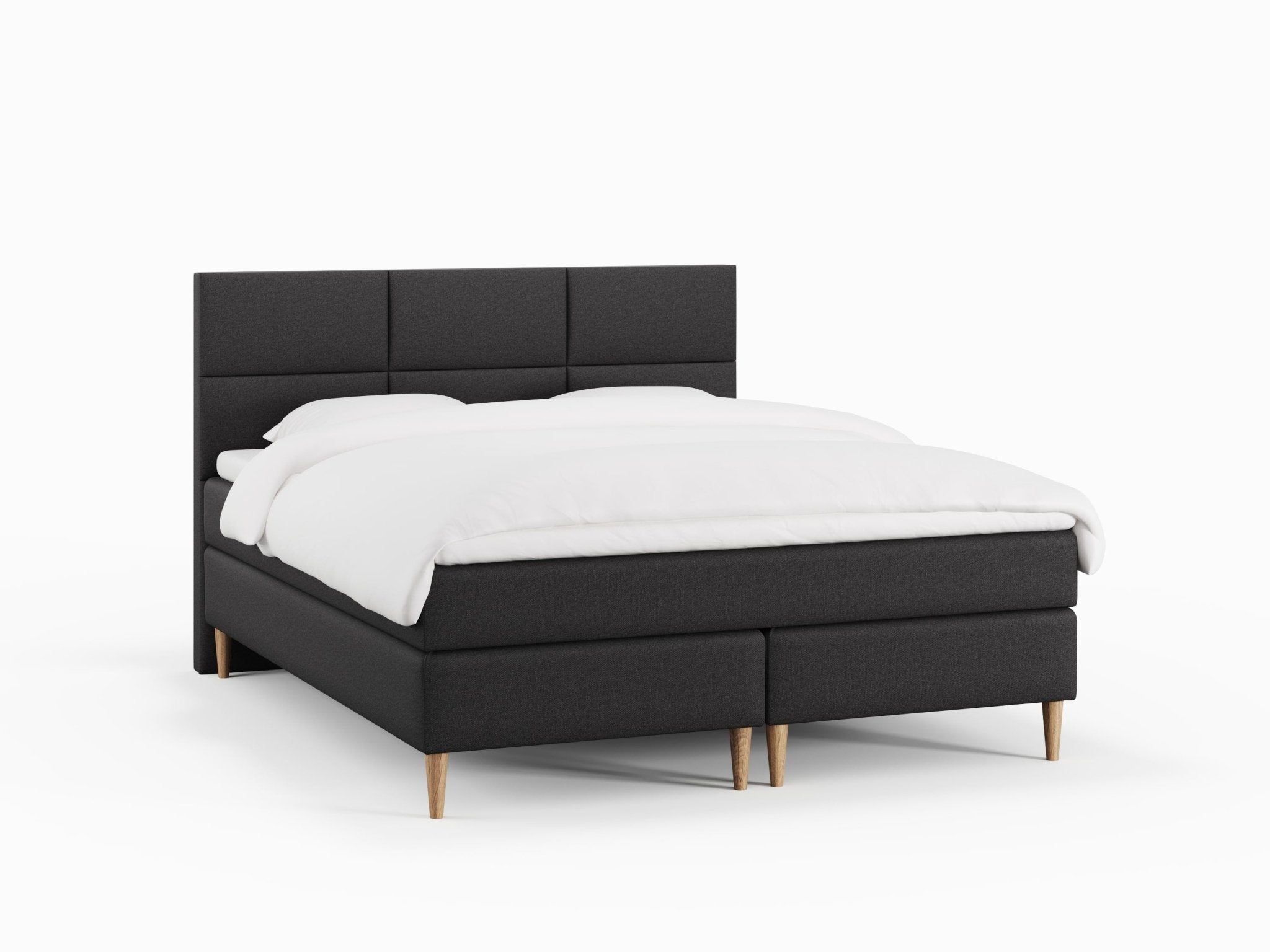 Svanhild Fjäll 180x210 Antrasitt Nordic Dream tilbyr senger med skandinavisk design og materialer av høy kvalitet. Opplev perfekt komfort for en god natts søvn. Bestill din i dag!