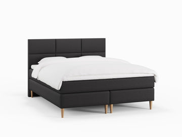 Svanhild Fjord 180x200 Antrasitt Nordic Dream tilbyr senger med skandinavisk design og materialer av høy kvalitet. Opplev perfekt komfort for en god natts søvn. Bestill din i dag!